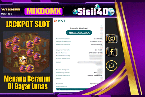 SISIL4D JACKPOT SLOT Wild Bounty Showdown Rp 50.000.000,- LUNAS