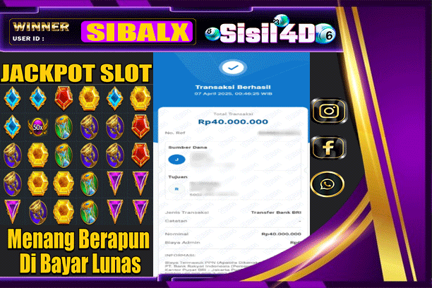 SISIL4D JACKPOT SLOT GATES OF OLYMPUS 1000 Rp 40.000.000,-LUNAS