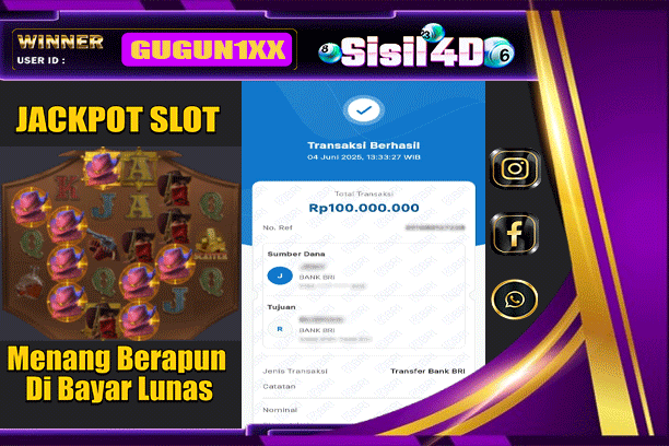 SISIL4D JACKPOT SLOT Wild Bounty Showdown Rp 100.000.000,- LUNAS