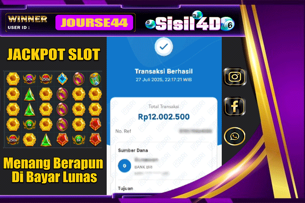 SISIL4D JACKPOT SLOT GATES OF OLYMPUS 1000 Rp 12.000.000,-LUNAS