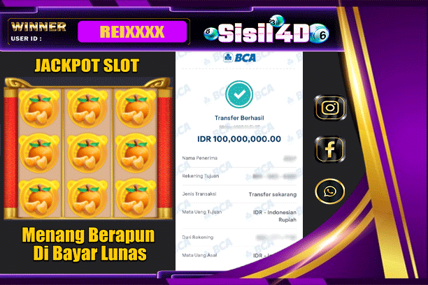 SISIL4D JACKPOT SLOT FORTUNE TIGER Rp 100.000,000-LUNAS