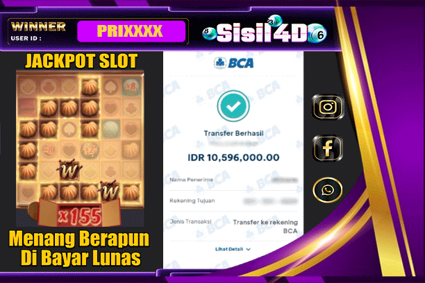 SISIL4D JACKPOT SLOT CHOCOLATE DELUXE Rp 10.569.000,-LUNAS